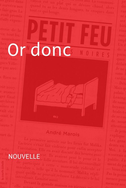 Couverture ebook de Or donc, de André Marois
