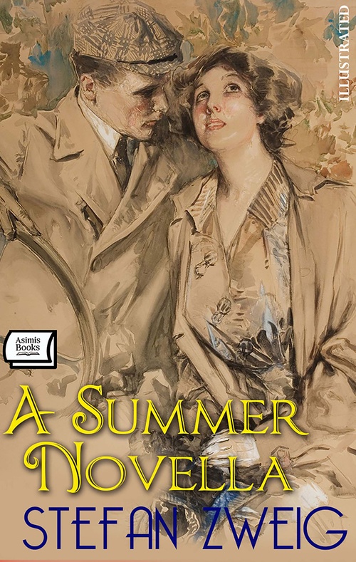 ebook cover of A Summer Novella. Illustrated, by Stefan Zweig