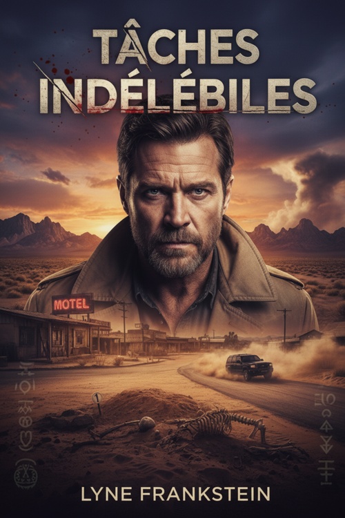 Couverture ebook de Tâches indélébiles, de Lyne Frankstein