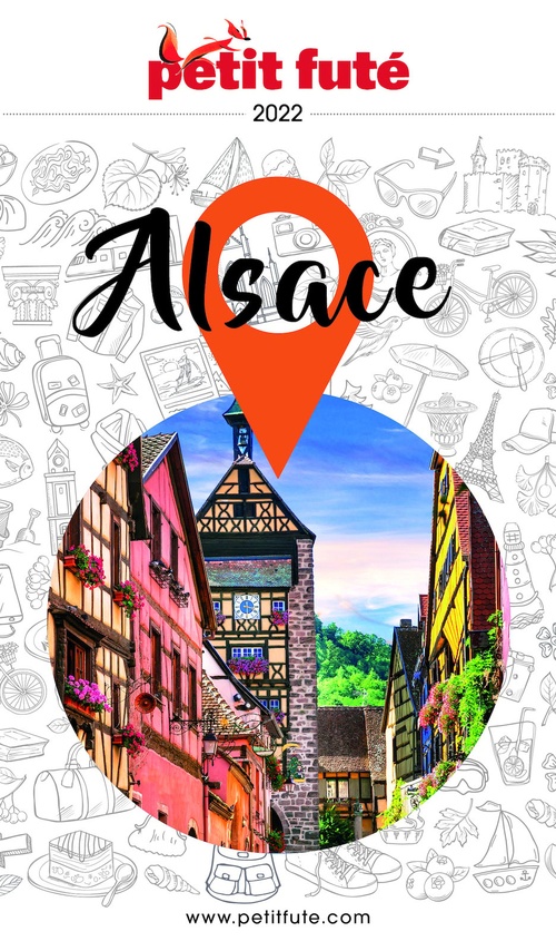 Couverture ebook de ALSACE 2022 Petit Futé, de Collectif petit futé