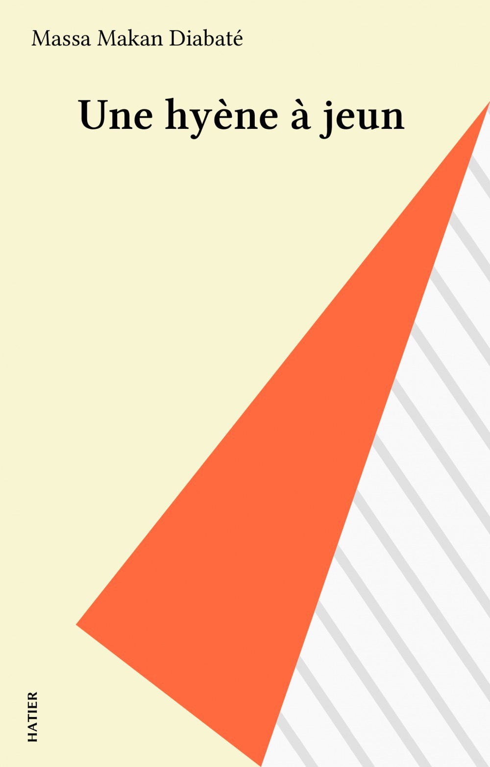 Couverture ebook de Une hyène à jeun, de Diabate-M.M