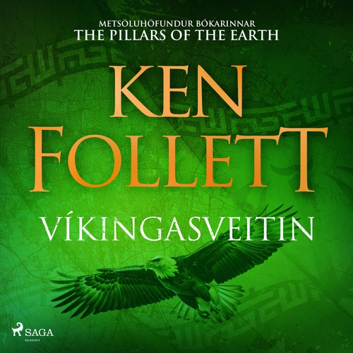 Couverture audiobook de Víkingasveitin, de Ken Follett