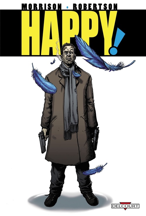 ebook cover of Happy !, by Grant Morrison