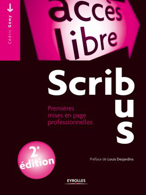 Couverture ebook de Scribus, de Cédric Gémy