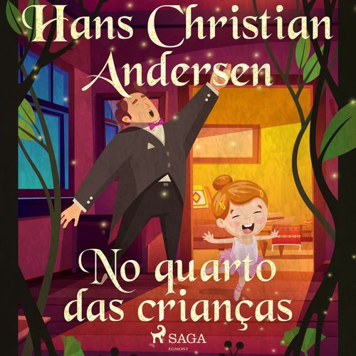 audiobook cover of No quarto das crianças, by Hans Christian Andersen