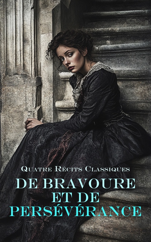 ebook cover of Quatre Récits Classiques de Bravoure et de Persévérance, by Leon De Tinseau, Hector Malot, Eugene Le Roy, Jules Verne