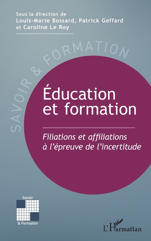 ebook cover of Éducation et formation, by