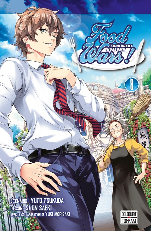 ebook cover of Food wars ! T08, by Yuto Tsukuda