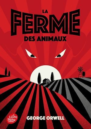 ebook cover of La ferme des animaux, by George Orwell