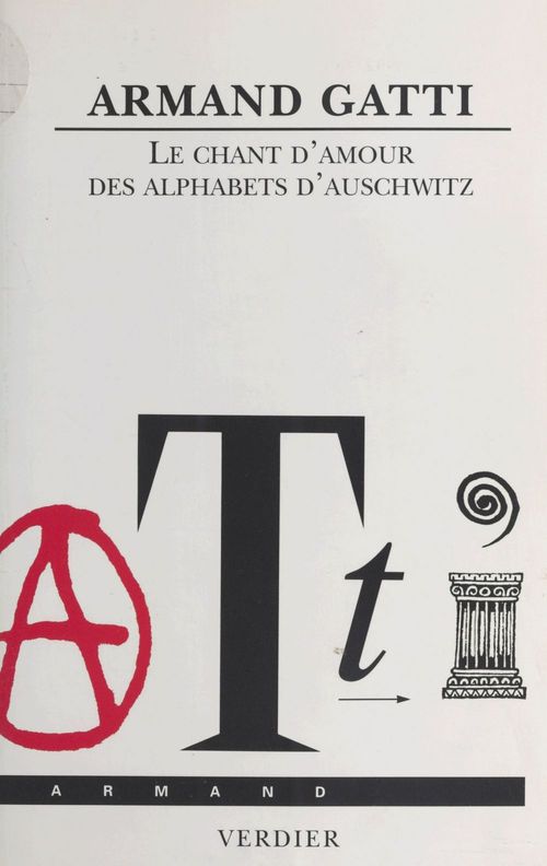 Couverture ebook de Le Chant d'amour des alphabets d'Auschwitz, de Armand Gatti
