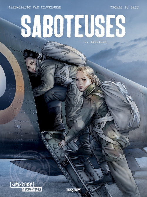 Couverture ebook de Saboteuses T1, de Jean-Claude Rijckeghem, Thomas Du Caju