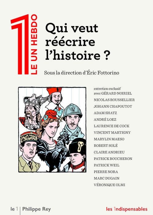Couverture ebook de Qui veut réécrire l'histoire ?, de Collectif - Le 1