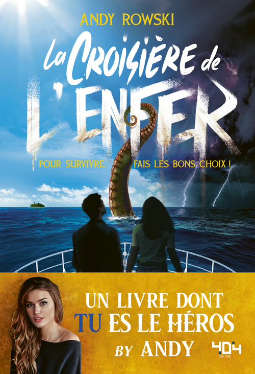 Couverture ebook de Livre dont tu es le héros - La croisière de l'enfer, de Andy Rowski