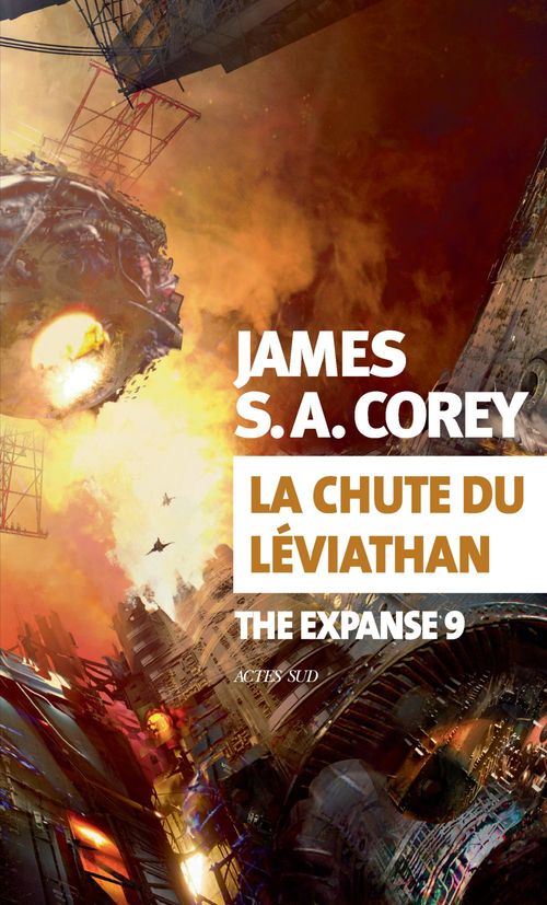 ebook cover of La Chute du Léviathan, by James S. A. Corey