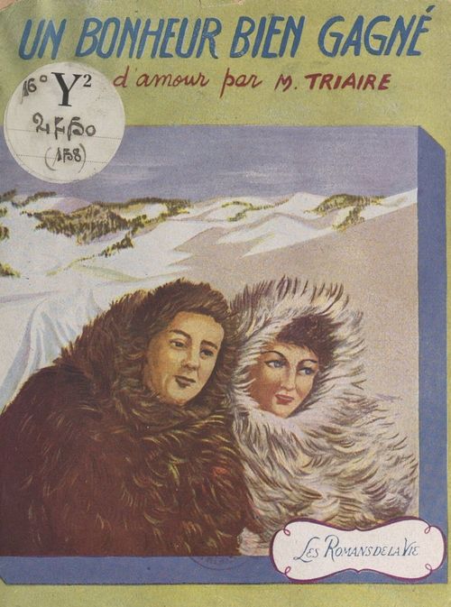 ebook cover of Un bonheur bien gagné, by Marcel Triaire