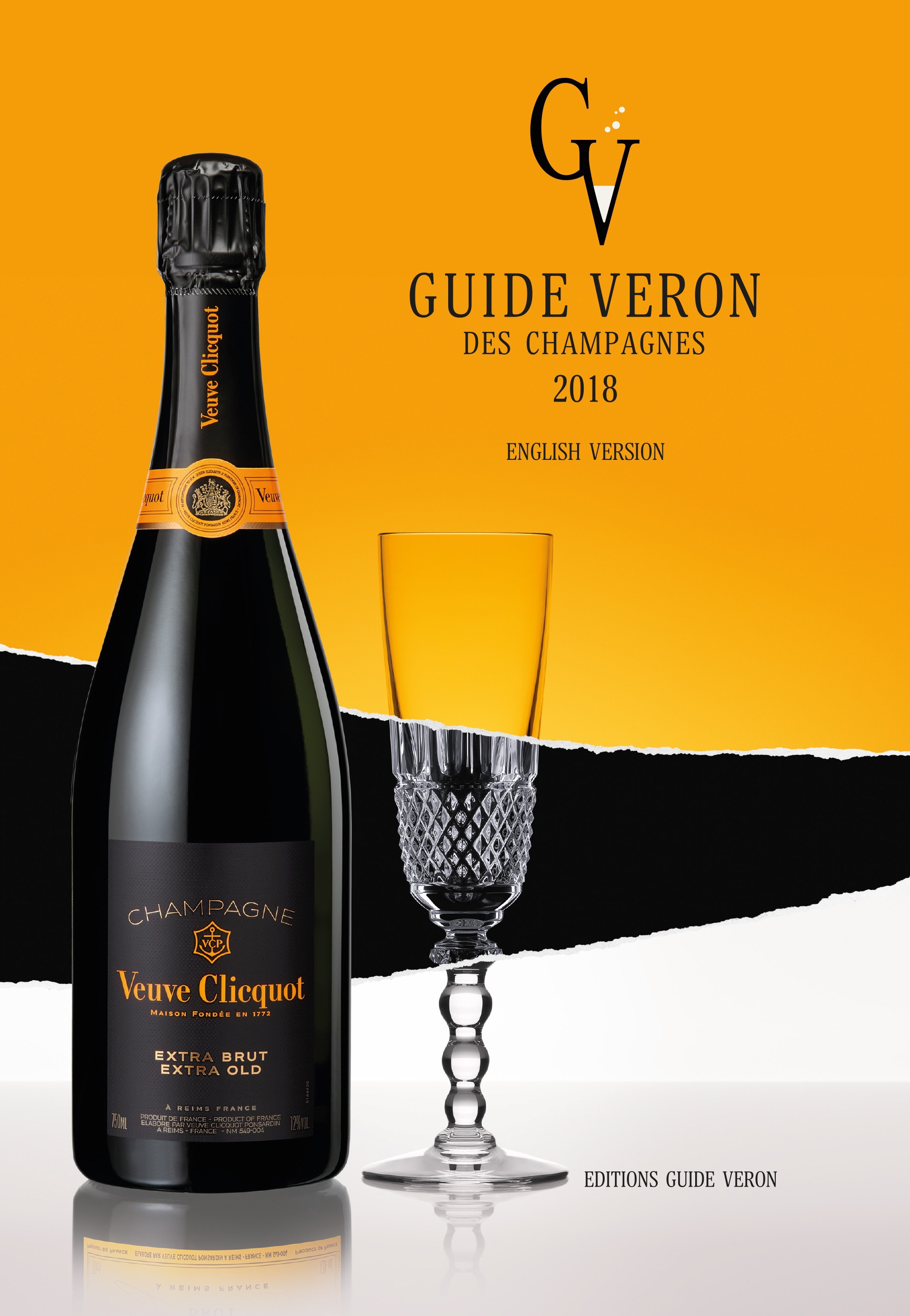 ebook cover of Guide VERON des Champagnes 2018 - English version, by Michel Véron