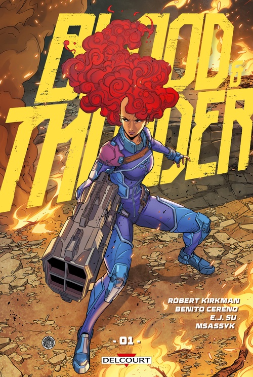 Couverture ebook de Blood and Thunder T01, de Benito Cereno, Robert Kirkman, E. j. Su