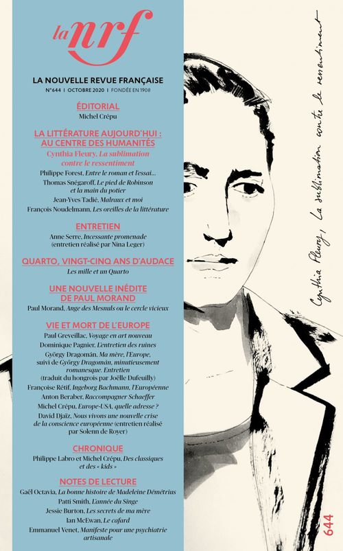 ebook cover of La Nouvelle Revue Française N° 644, by La Nouvelle Revue Francaise