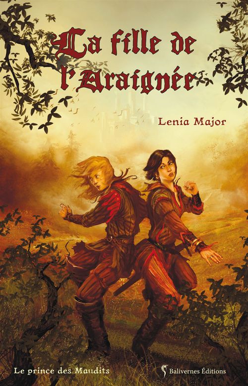 Couverture ebook de La fille de l'Araignée, de Lenia Major
