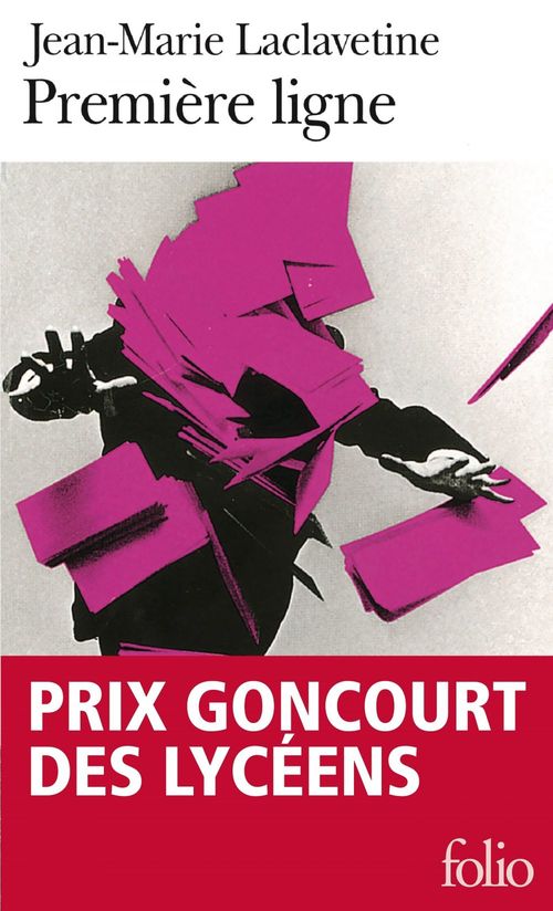 Couverture ebook de Première ligne - Prix Goncourt des lycéens, de Jean-Marie Laclavetine