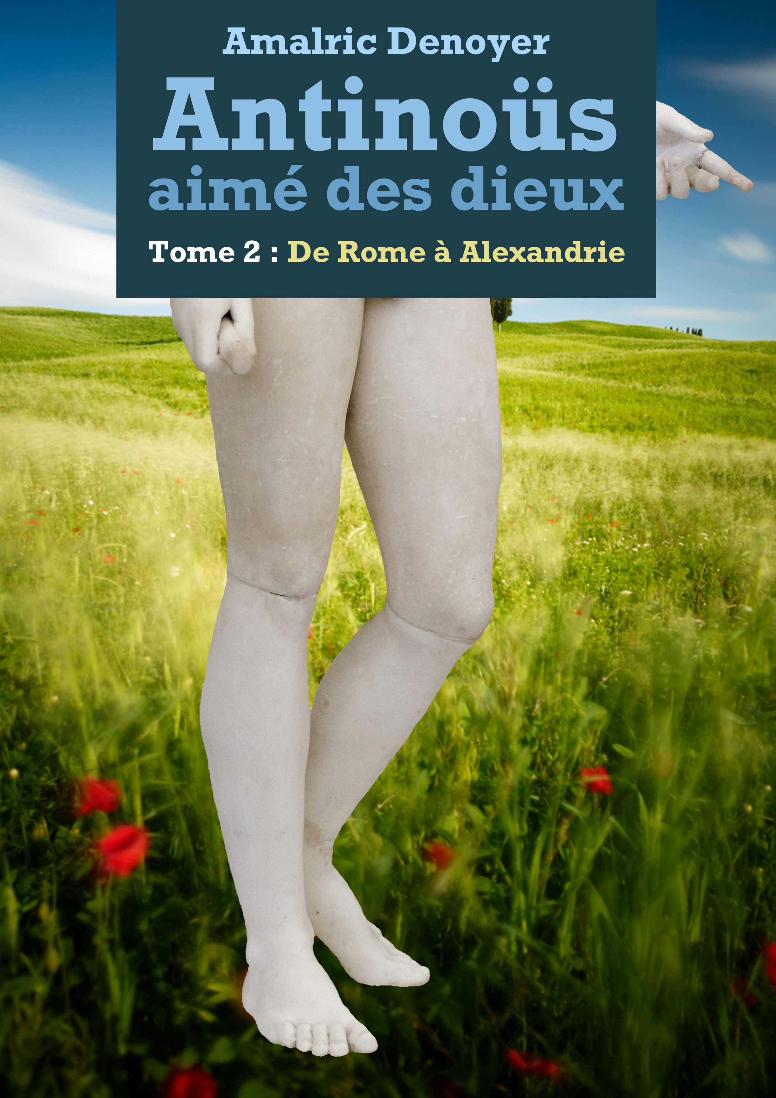Couverture ebook de Antinöus, de Amalric Denoyer