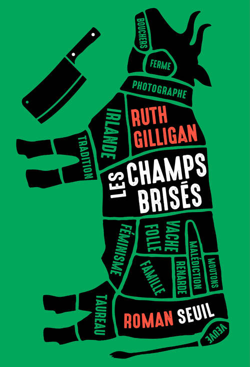 ebook cover of Les champs brisés, by Ruth Gilligan, Elisabeth Richard Berthail
