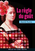 Couverture ebook de La Règle du goût, de David Hume