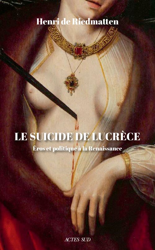 Couverture ebook de Le suicide de Lucrèce, de Henri De riedmatten