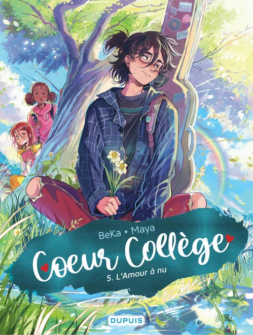 Couverture ebook de Coeur Collège - Tome 5 - L'Amour à nu, de BeKa