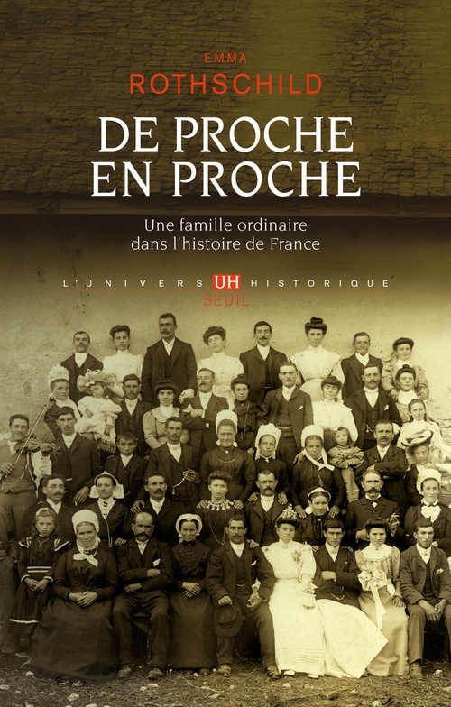 Couverture ebook de De proche en proche, de Emma Rothschild