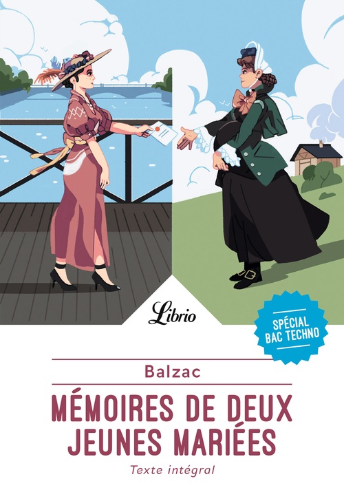 ebook cover of Mémoires de deux jeunes mariées (BAC Techologique 2025), by Honoré de Balzac