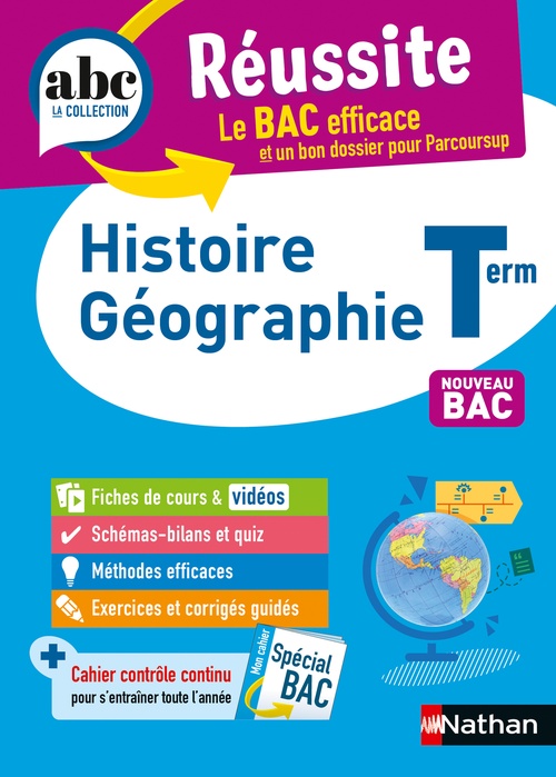 ebook cover of ABC Réussite-Histoire Géographie-Terminale, by Frédéric Fouletier
