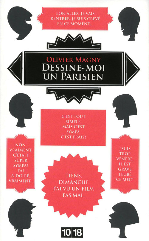 Couverture ebook de Dessine-moi un parisien, de Olivier Magny