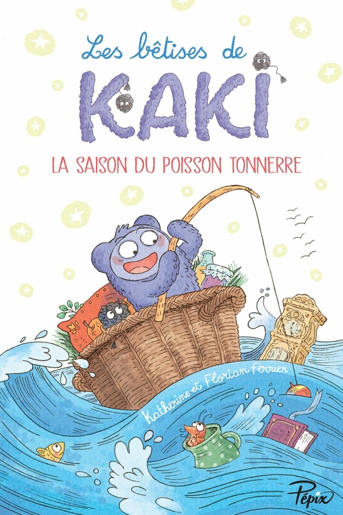 ebook cover of Les bêtises de Kaki (Tome 1) - La saison du poisson tonnerre, by Florian Ferrier