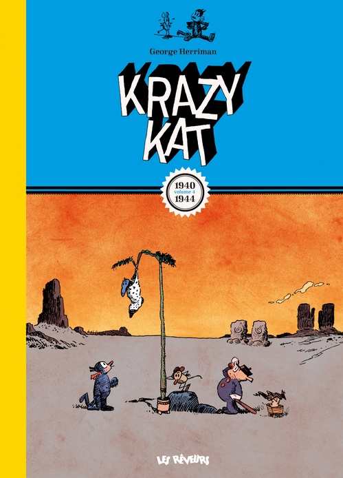 ebook cover of Krazy Kat - 1940-1944, volume 4, by George Herriman
