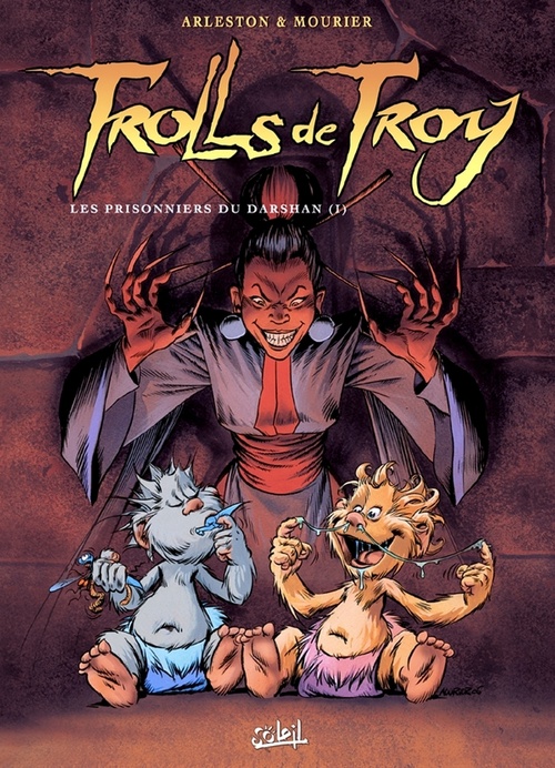 ebook cover of Trolls de Troy T09 - Les prisonniers du Darshan, by Christophe Arleston