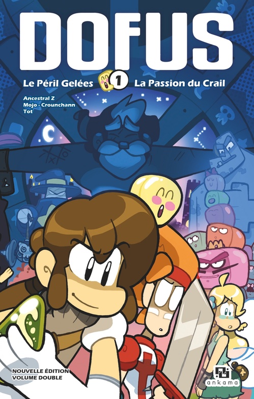 ebook cover of Dofus Manga - édition double - Tome 1, by Crounchann, Tot, Mojojojo, Ancestral Z