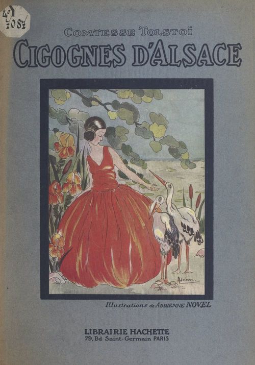 Couverture ebook de Cigognes d'Alsace, de Sophie Tolstoï