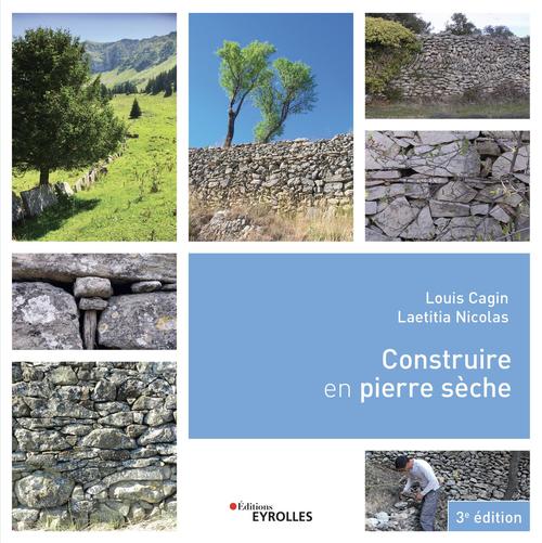 Couverture ebook de Construire en pierre sèche, de Nicolas Cagin