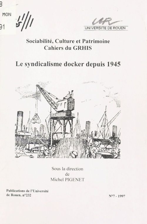 ebook cover of Le syndicalisme docker depuis 1945, by
