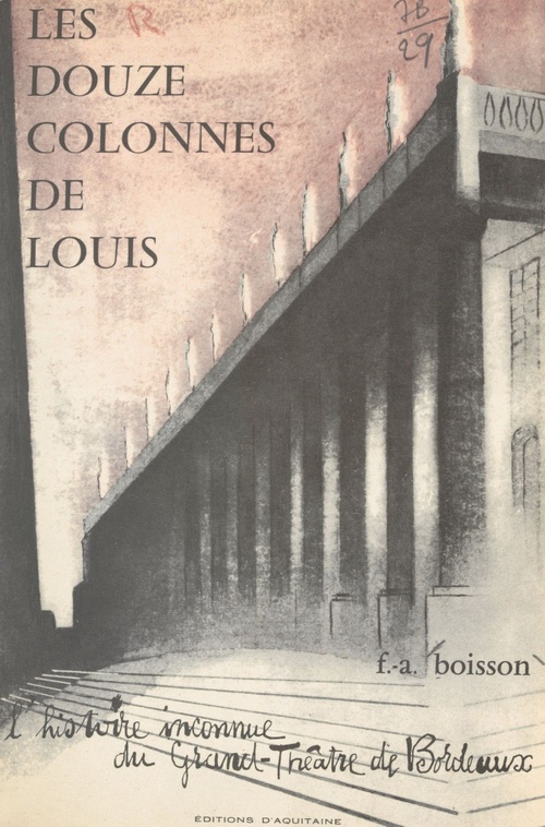 ebook cover of Les douze colonnes de Louis, by Francois Andre Boisson