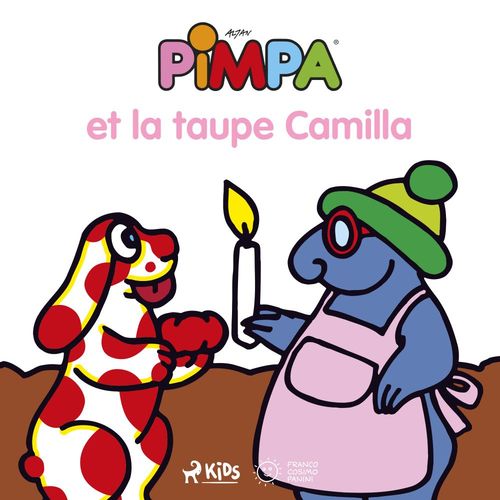 Couverture audiobook de Pimpa et la taupe Camilla, de Altan