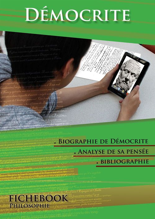 Couverture ebook de Comprendre Démocrite : étude de sa pensée, de Claude Le Manchec