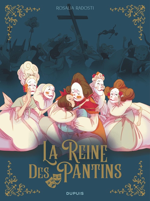 ebook cover of La reine des pantins, by Rosalia Radosti