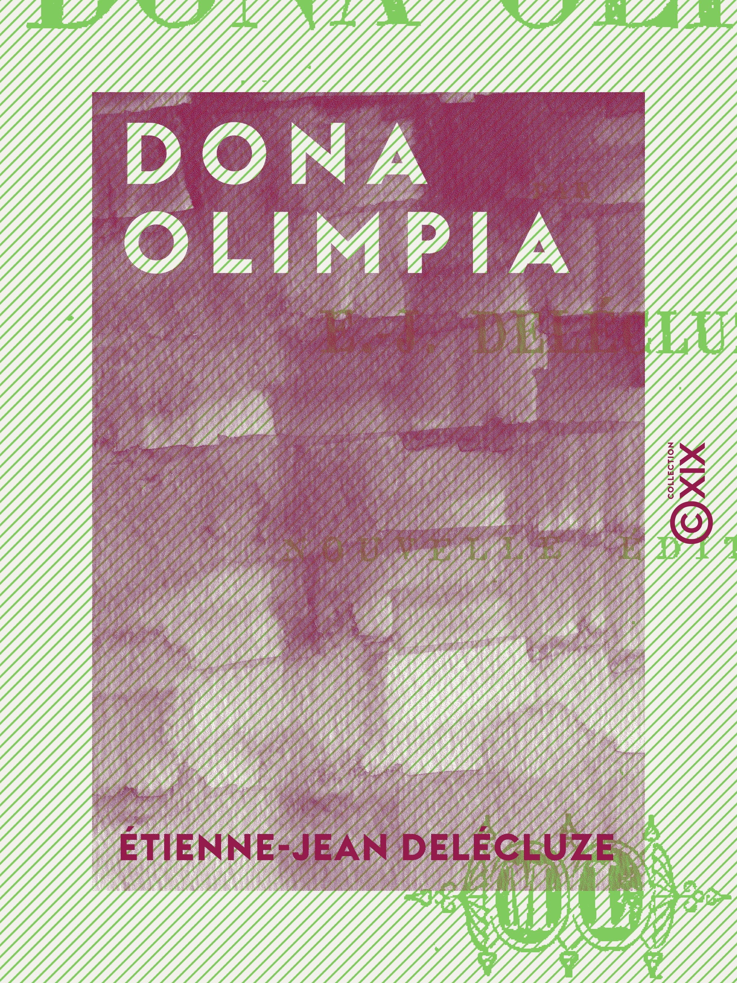 Couverture ebook de Dona Olimpia, de Etienne-Jean Delecluze
