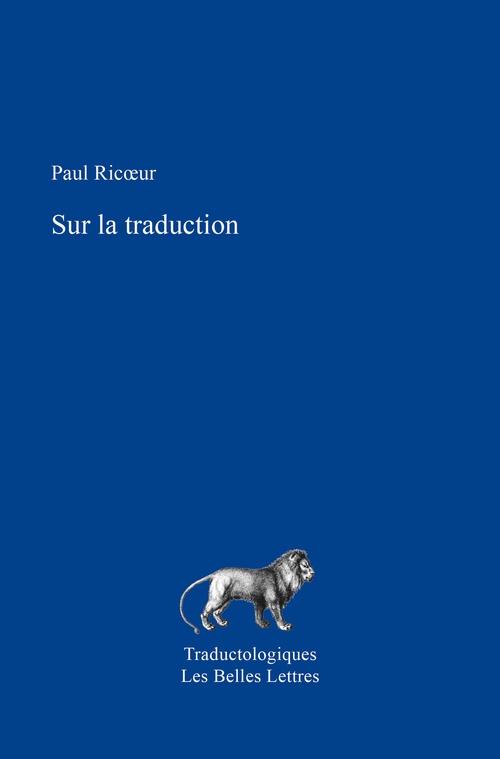 ebook cover of Sur la traduction, by Paul Ricoeur