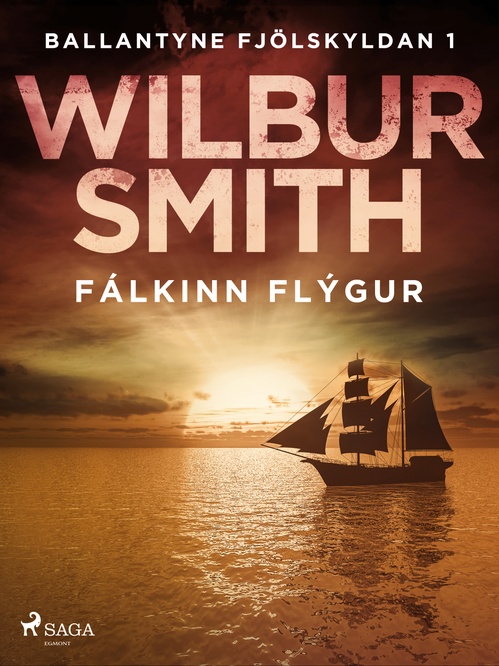 ebook cover of Fálkinn flýgur, by Wilbur Smith