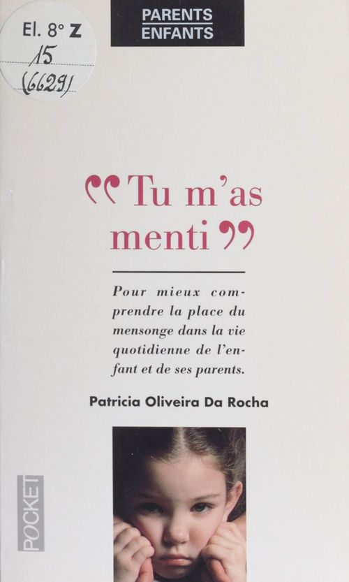ebook cover of Tu m'as menti, by Oliveira Da Rocha P