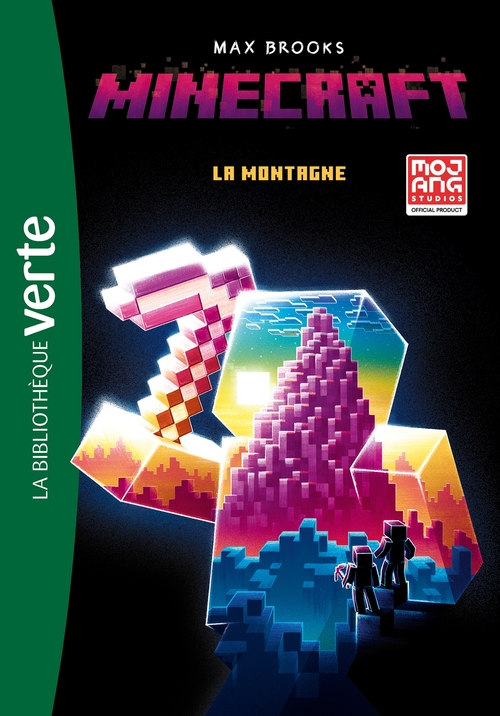 ebook cover of Minecraft 01 - La montagne, by Max Brooks