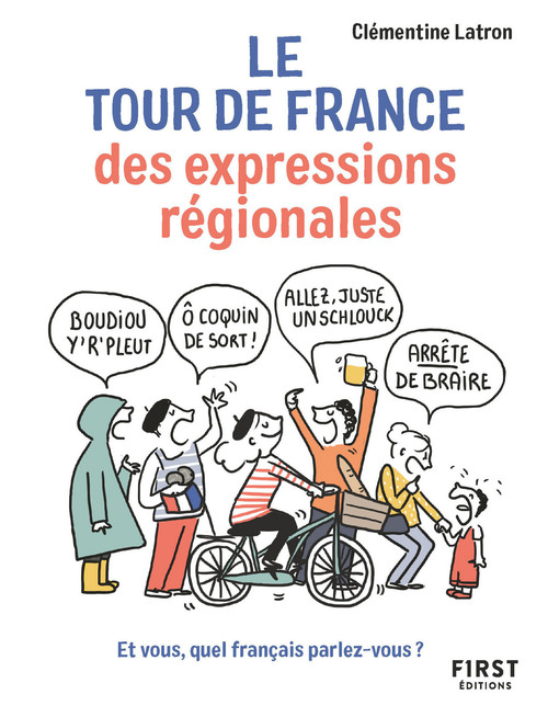 Couverture ebook de Le tour de France des expressions régionales, de Clémentine Latron